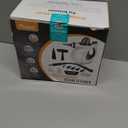 Pressurized Handheld Multi-Surface Natural Steam Cleaner with 12 pcs Accessories, Multi-Purpose Steamer for Home Use, Steamer for Cleaning Floor, Upholstery, Grout and Car (Grey)