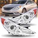 Halogen Headlight Assembly for 2011-2014 Hyundai Sonata
