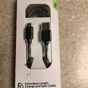 6 1/2 Extended Length Charge and sync Durable Tangle Resistant Braided Cable