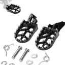 Foot Pegs for Surron Ultra Bee,7075 Aluminum CNC Footpegs Footrests Pedals for Dirt Bike Sur Ron Ultrabee Black