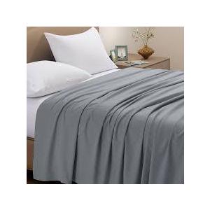 VACVELT 2 Pack Blush Pink Flat Sheets Full Flat Sheet Only, Brushed Microfiber Top Sheets 1800 Thread Count Bedding Flat Sheets for Full Mattress, Hotel Luxury Flat Bed Sheets Soft Flat Sheet Set, Queen