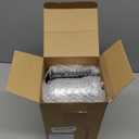 Suclain 3 Pcs Glass Coffee Containers Coffee Station Organizer Set, Airtight Bean Storage Jars with Shelf,labels,spoon, Base and Pen,for Sugar, Candy, Oats, Nuts(Black)