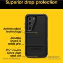 OtterBox Samsung Galaxy S24+ (Only) - Defender Series Case - Lichen The Trek (Green) - Case Only - Screenless - Rugged & Durable - with Port Protection - Microbial Defense Protection