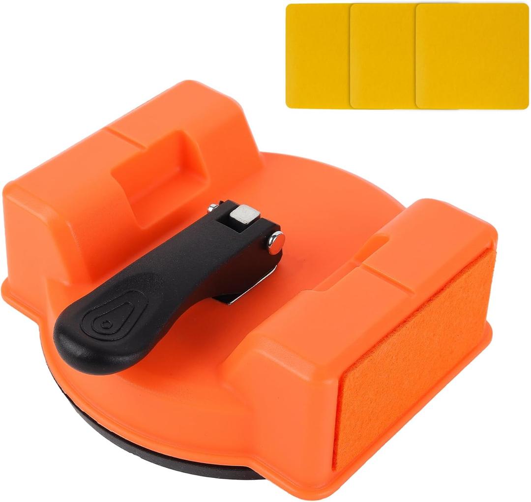 2 x Heavy Duty Floor Gap Fixer Tool with Reinforced Suction Cups and 3 Patch Adhesive Pads for Wood Floors, Laminate Floors, Vinyl Floors, and Hardwood Floors, Large