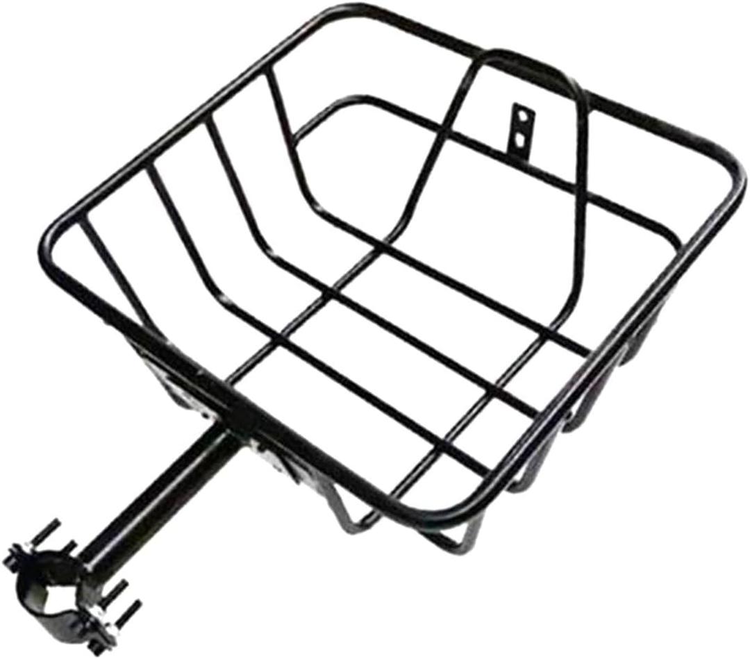 Bike Rear Basket Bicycle Basket Large Capacity Heavy Duty Bicycle Cargo Rack Cycling Rack Basket for Most Rear Bike Racks Biking Hiking