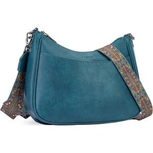APHISON Trendy Leather Crossbody Purse with Adjustable Strap, Women's Shoulder Handbag