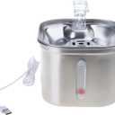 88oz Cats Fountain with Water Filtering for Dog Cats Automatic Flower Pet Fountain Recirculated Dispenser Automatic Pet Water Dispenser