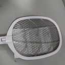 Lulu Home 2-in-1 Electric Bug Zapper Racket, 3000V High Voltage LED Lighted Handheld Mosquito Swatter with 3 Layer Safety Mesh, USB Charging Portable Fly Killer Racquet for Indoor Outdoor Use