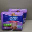 Always Discreet Adult Diapers for Women, Incontinence Underwear, Postpartum Essentials, Disposable Briefs, Max Absorbency, Bladder Leak Protection, Small/Medium, 84ct