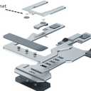 Cell Phone Stand, Fully Foldable,Aluminum Phone Stand with Non-Slip Anti-Scratch Pad Portable Ultra-Thin Phone Holder.Compatible with iPhone, iPad, Nintendo Switch, Tablets (7-13), All Phones Silver