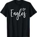 Eagles High School Eagles Sports Team Women's Eagles T-Shirt XL
