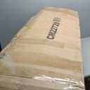 7.5 ft. Pre-Lit LED Flocked Snow Hinged Pine Artificial Christmas Tree with 450-Lights