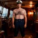 uideazone Mens Short Sleeve T-Shirt Casual 3D Creative Print Crewneck Graphic Tees (XXL)