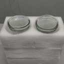 Set of 2 Glass Carafe with Lids, 1 Liter Water Pitcher Carafe for Mimosa Bar, Brunch, Cold Water, Beverage, Wine, Iced Tea, Lemonade - 2 Wooden Chalkboard Tags Included