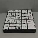 SUNGIFT Wooden Advent Calendar, Christmas Countdown Calendar Boxes with 24 Drawers and Numbers to Fill 2025, DIY Reusable Advent Calendar Decoration Xmas Gift for Kids, Adults, Family, Friends