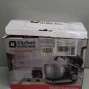 Stand Mixer, Kitchen in the box 3.2Qt Small Electric Food Mixer,6 Speeds Portable Lightweight Kitchen Mixer for Daily Use with Egg Whisk,Dough Hook,Flat Beater (Red)