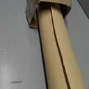 Moretoes 36" x 1,200"(100') Brown Kraft Paper Roll for Bulletin Board, Wrapping Craft Paper Roll for Gift Packing Banner Art Table Covering Bouquet Flower Packing Moving Shipping 75GSM