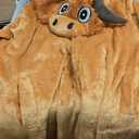 Adult Onesie Pajamas, Unisex Cute Animal Costume, Cosplay Halloween Jumpsuit Sleepwear for Women Men (Medium, Cow)