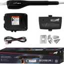 Mighty Mule MM371W Automatic Gate Opener, Smart and Solar Ready, Includes Gate Opener Remote and More-Up to 16ft Long or 550lb, Black, 1 Gate Opener Kit