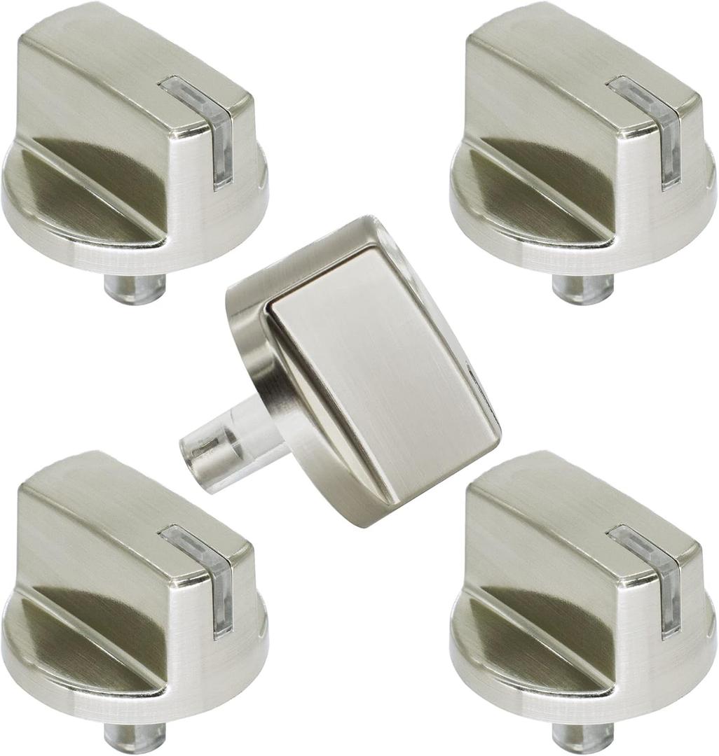 5 Pack AEZ73293801 Burner Control Knob Assembly Replacement, Compatible with lg Range/Stove Gas Cooktop, Burner Knob Replace Part EBZ60710601, 2025031, AH3639420, EA3639420, AP5594929, PS3639420 5 Pack AEZ73293801 Burner Control Knob Assembly Replacement, Compatible with lg Range/Stove Gas Cooktop, Burner Knob Replace Part EBZ60710601, 2025031, AH3639420, EA3639420, AP5594929, PS3639420
