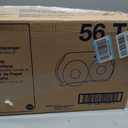 Tork Twin Jumbo Toilet Paper Roll Dispenser Smoke T22, Refill Indicator Window, 56TR