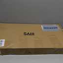 Laptop Desk for Bed, SAIJI Lap Desks Bed Trays for Eating Writing, Adjustable Computer Laptop Stand, Foldable Lap Table in Sofa and Couch（23.6 x 13Teak