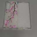 Buleens for Samsung Galaxy Z Fold 6 Case - Clear Flexible TPU Women Girls Cute Protection Phone Cover Slim Fit Shockproof Aesthetic Girly Design for Samsung Z Fold 6 Case, Blossom