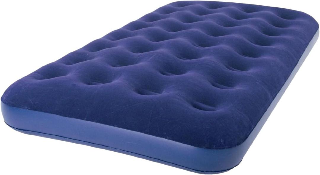 Zaltana Twin Size Air Mattress (Size:73'x38 x7.5,Navy Blue Color)