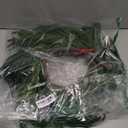 6ft Pre-lit Real Touch Norfolk Pine Prelit Christmas Garland, Winter Greenery Garland for Christmas, Holiday Seasonal Outdoor/Indoor Home Decor