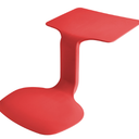 ECR4Kids The Surf Portable Lap Desk, Flexible Seating, Red (1-Pack)