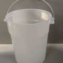 Restaurantware 6 gal Round Clear Plastic Beverage Dispenser