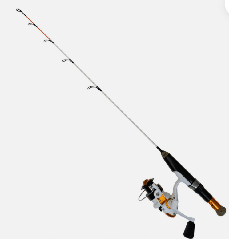 Celsius Rowdy Rod 24" Light Ice Fishing Rod/Reel - TWO COMBOS #CE-RR24LC