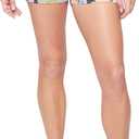 Royalty For Me Womens Women's Petite 3-Button Short with Banded Hem (Jungle Flower)