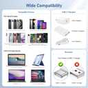 2 x USB C to USB C Cable, 2Pack 60W[10FT+6FT], Type C to C Cable Fast Charging Cord for iPhone 17/16/15/Pro/Pro Max/Plus, iPad Pro, MacBook Air 13 inch/iPad Pro/Air, for Samsung Galaxy and More