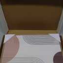 PHOPAGO Boho Wall Art Minimalist Bohemain Framed Wall Art Abstract Mid Century Prints Decor for Kitchen Bathroom - 11x14in Natural Framed