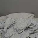 Tufted Dot Bed Skirt King Size Ruffled Bed Skirt with Split Corners, 14 Inch Drop Dust Ruffle Bed Skirts with Platform, Light Grey