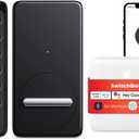 SwitchBot WiFi Smart Lock with Keypad Touch, Fingerprint Keyless Entry Door Lock, Bluetooth Electronic Deadbolt, Remote Control, IP65 Weatherproofing, Fits Your Existing Deadbolt