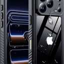 MOZOTER for iPhone 17 Pro Case Waterproof,[IPX8 Underwater Case][Full Body Shockproof & Military Dropproof] Clear Sound Quality Built-in Screen Protector for iPhone 17 Pro 6.3 inch-Black