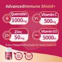 2 x Quercetin with Vitamin C and Zinc,Support Immune, | Quercetin 500mg, Vitamin C 500mg, Zinc 50mg (Picolinate, Citrate, Glycinate, Gluconate),90 Capsules