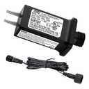 4.5V 1A LED Controller with Extension Cord, Replacement Model JT-DC45V1000-C Class 2 Power Supply IP44 LED Light Controller Low Voltage Transformer for Halloween Christmas Holiday String Light