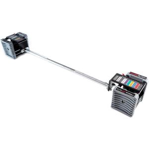 PowerBlock Elite EXP Straight Bar  Compatible with PowerBlock Elite EXP Adjustable Dumbbells, Weightlifting, Curling Bar, Weight Bar, Workout Equipment, Strength Training