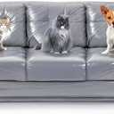 Besti Plastic Couch Cover for Pets - Clear Slipcovers for Big Sofas - Dust, Water, Dirt Furniture, Upholstery Protectors for Home, Living Room - Dog and Cat Scratch, 96x42x40