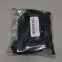 6 Packs Black Ponytail Hair Net Weaving Net Cap with 6Pcs Mesh Clips Elastic Drawstring Hair Nets Base for Making Bun Wig