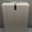 Hanke Expandable Hardshell Luggage Sets 3 piece Carry on Luggage with Wheels Suitcases Lightweight Checked Travel Luggage Rolling Large Suitcase Travel Luggage Bag Woman Men 20/24/29 Inch(Ivory White)