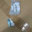 1/4" 3/8" 5/16" Plastic Hose Barb In-Line Quick Connector, Quick Release Vacuum Disconnect Coupling, Shut-Off Valved Insert Tube Quick Connect Fittings (1 Male+ 1 Female)(3/8") (3/8 Inch)