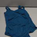 Century Star One Piece Swimsuit Women Tummy Control Vintage Swimsuits Mesh U Back Modest Swimwear M