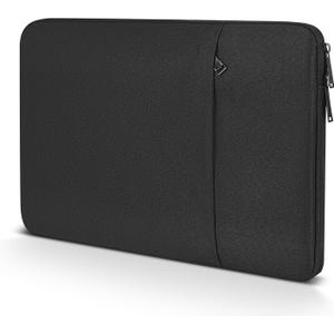CaseBuy MacBook Pro 16 inch Sleeve Protective Case for 16-inch New MacBook Pro M4/M3/M2/M1 Pro/Max A3186 A3403 A2991 A2780 A2485 2024-2021, Water-Resistant Laptop Bag with Accessory Pocket -Black (16-inch for MacBook Pro)