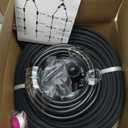 Upgraded 230FT Drip Irrigation System with 1/4" Soaker Hose -Weeping Technology for Deeper Root Watering,Garden Watering System for Raised Beds, Greenhouse, Lawn - Save Water