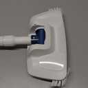 Mini Sweeper Mop,Masthome Reusable Clamp Mop with Short Stainless Steel Handle 54'5x12 in