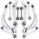 Front Suspension Kit Lower Control Arm Compatible With 2013-2016 Audi A4 Quattro,2014-2016 A5 Quattro,Q5 RS5,S4/S5,2013 A4